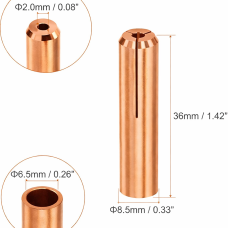 QQ300 COLLET SIZE: 2.0mm COPPER